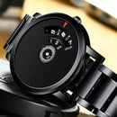 Stylish & Unique Metal Non Pointer Creative Wrist Watches - Tuzzut.com Qatar Online Shopping