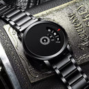 Stylish & Unique Metal Non Pointer Creative Wrist Watches - Tuzzut.com Qatar Online Shopping