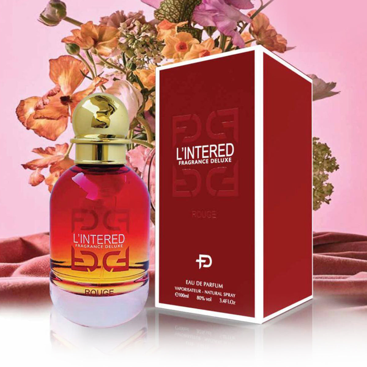 L'INTERED by DELUXE, Eau De Parfum 100ml for Women L'INTERED by DELUXE, Eau De Parfum 100ml for Women