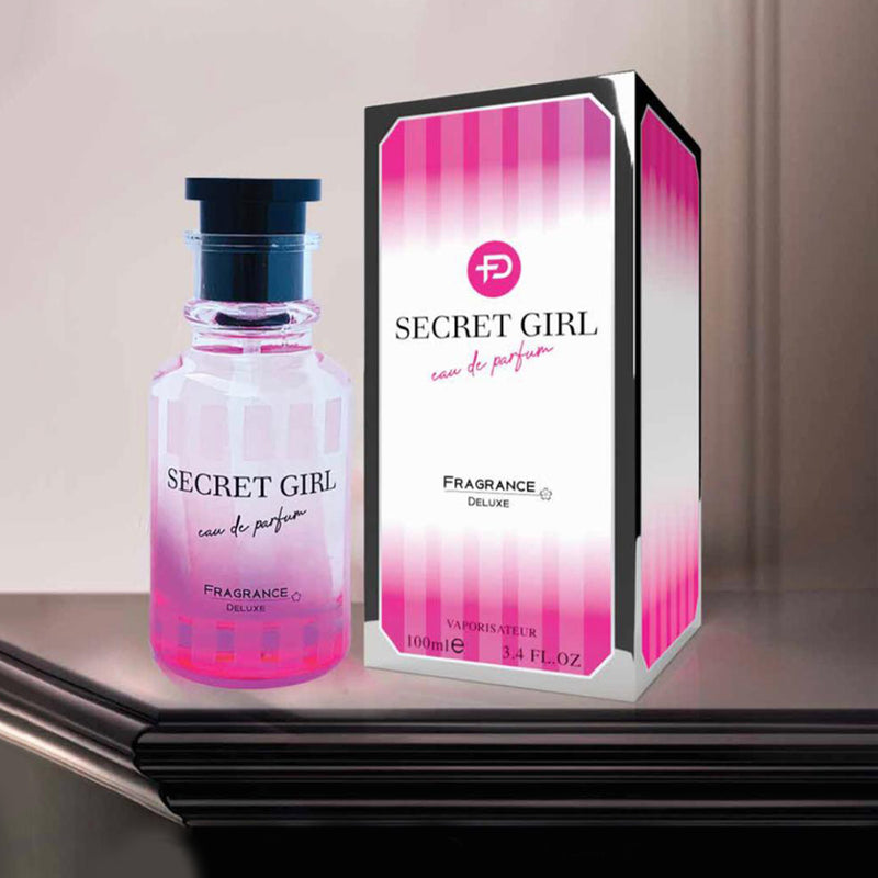 Secret Girl by DELUXE, Eau De Parfum 100ml for Women - Tuzzut.com Qatar Online Shopping