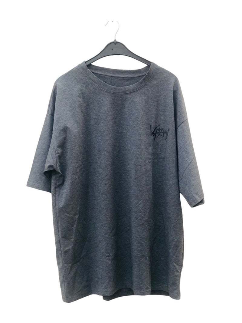 Men's Fashion Half Sleeve Grey Color T-Shirt S1588452