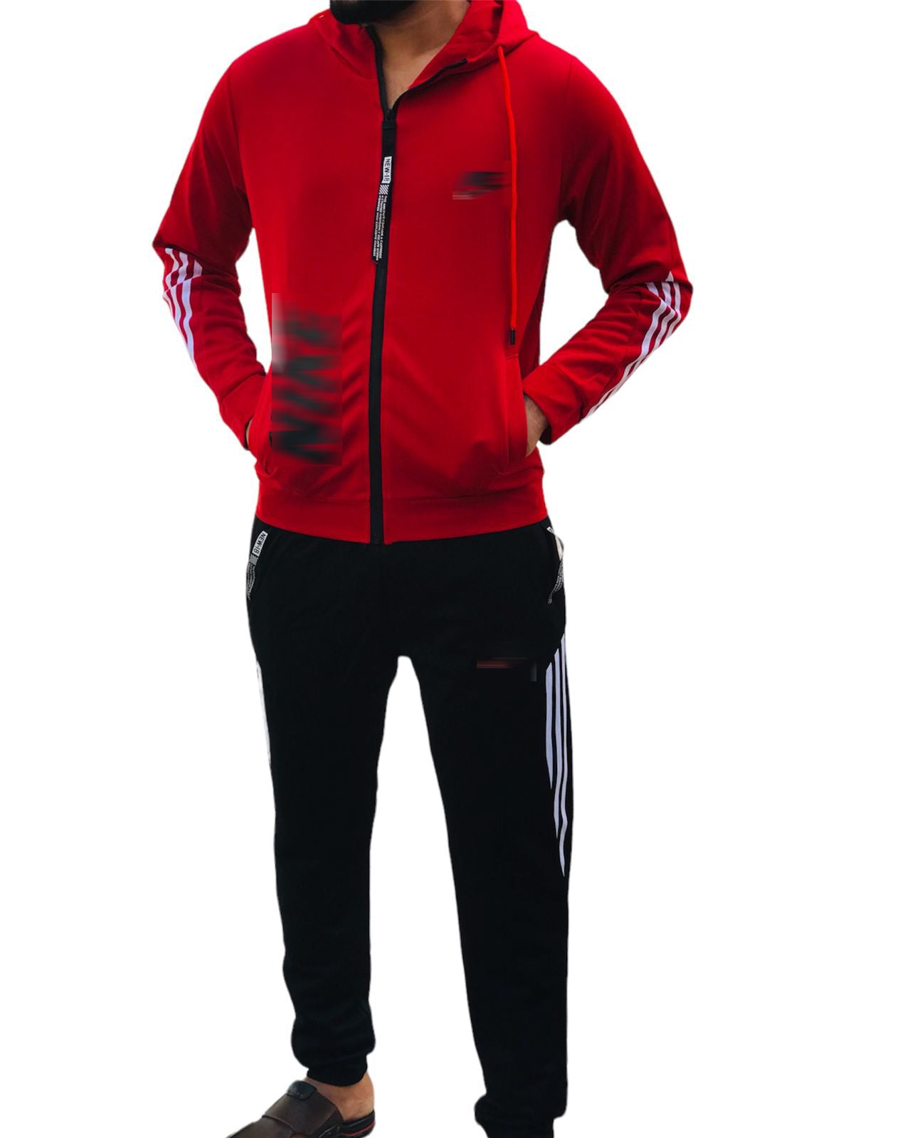 2 Pcs Men's Tracksuit Hoodie Set X4682937 2 Pcs Men's Tracksuit Hoodie Set X4682937