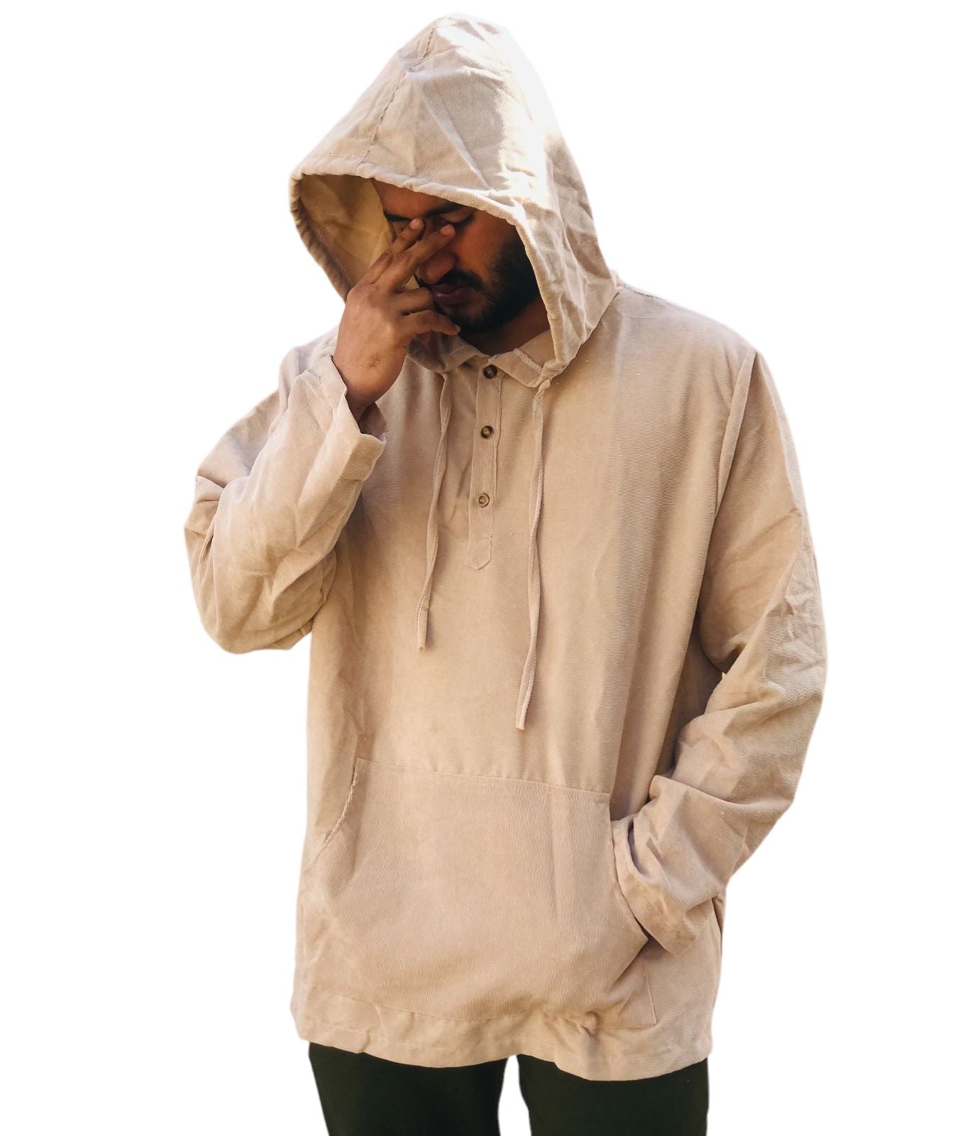 Men's Fashion Loose Fit Hoodey with Kangaroo Pocket X1474289 Men's Fashion Loose Fit Hoodey with Kangaroo Pocket X1474289