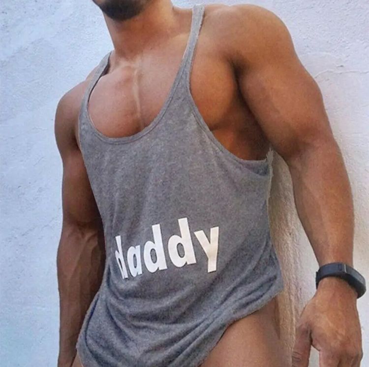 Men's Gym Workout Bodybuilding Tank Tops Cotton Y Back Fitness Print Singlet Tee S3097384 Men's Gym Workout Bodybuilding Tank Tops Cotton Y Back Fitness Print Singlet Tee S3097384