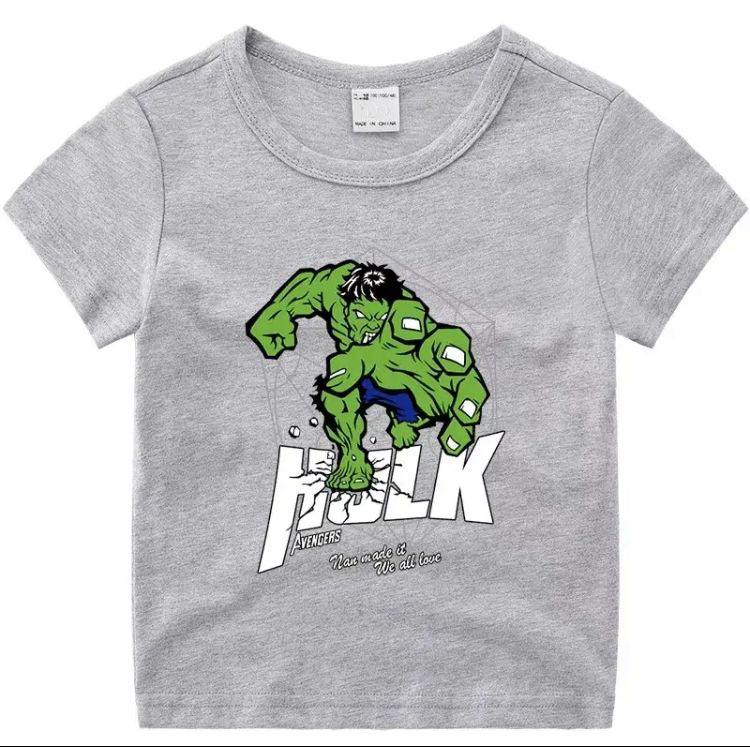Kids Fahion Hulk Printed Dress S4522004 Kids Fahion Hulk Printed Dress S4522004