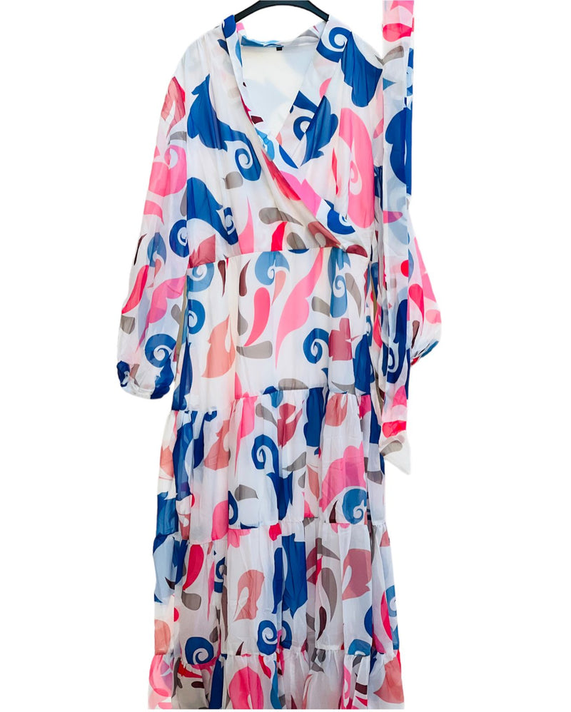 Women's Fashion Clearance Maxi Dress S4605791 - Tuzzut.com Qatar Online Shopping