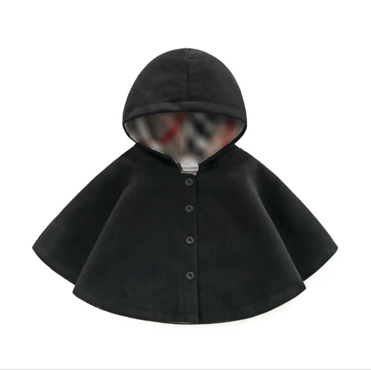 NEW winter fashion kids baby girl clothes cape pattern black red cotton hooded plaid style Coat jackets baby girls cape cloaks S4609100 NEW winter fashion kids baby girl clothes cape pattern black red cotton hooded plaid style Coat jackets baby girls cape cloaks S4609100