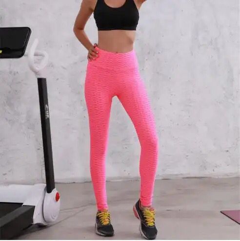Women Yoga Pants Slim Fit Bodycon Thin Long Soft Jogging Pants Super Breathable Sweat Absorption High Waist Fitness Trousers S4663298 - Tuzzut.com Qatar Online Shopping
