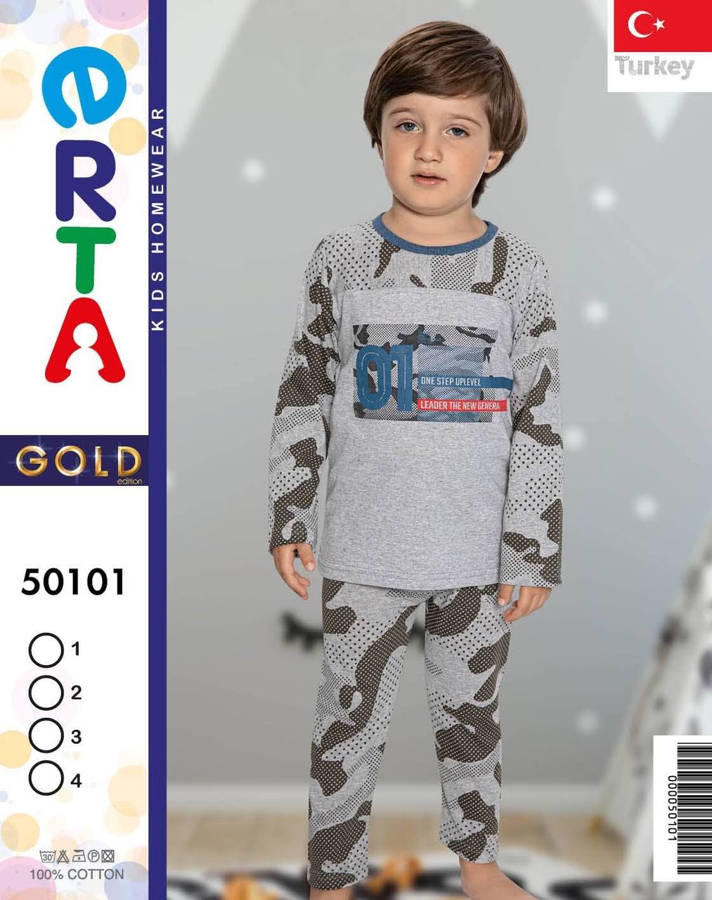 Kid's Fashion Turkey Nightwear Set Kid's Fashion Turkey Nightwear Set
