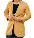 Autumn and winter new women's long-sleeved lapel unisex wind wool blended coat coat S4748484 - Tuzzut.com Qatar Online Shopping