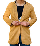 Autumn and winter new women's long-sleeved lapel unisex wind wool blended coat coat S4748484 - Tuzzut.com Qatar Online Shopping