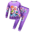 Disney Children's Frozen Pajamas Set Kids Baby Girl Spring Autumn Pajamas Pajama Kids Elsa Sleepwear Clothes Set Christmas Gift X2668682 - Tuzzut.com Qatar Online Shopping