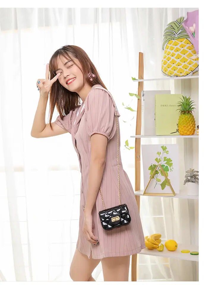 Women Shoulder Bag Ladies Jelly bags Mini Women's Crossbody Bags Totes Hand Square Bags Female X2676988 - Tuzzut.com Qatar Online Shopping