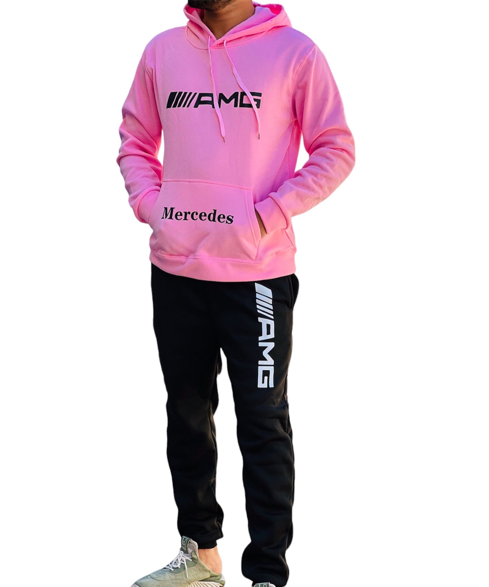 2 Pcs Men's Fashion Tracksuit Hoodie Set S3776066 2 Pcs Men's Fashion Tracksuit Hoodie Set S3776066