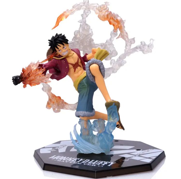 Anime One Piece Figure Luffy Ace Ronoa Zoro Sanji Battle Ver. Action Figure Toys Collection Model Dolls Toys Kids Gift S4628060 - Tuzzut.com Qatar Online Shopping