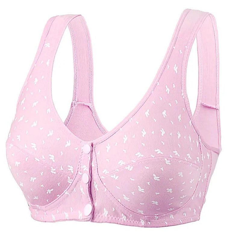 Lady Posture Corrector Bra Wireless Back Support Lift Up Yoga Front Closure  Bra~