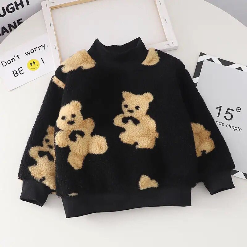 Winter Cartoon Anime Thickened Sweater Double-layer Cartoon Children's Sweater X4412285 - Tuzzut.com Qatar Online Shopping