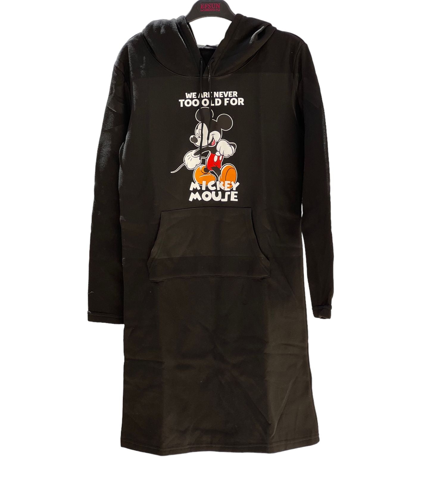 Fashionable Micky Mouse Hooded Long Sweatshirt X2356390 Fashionable Micky Mouse Hooded Long Sweatshirt X2356390