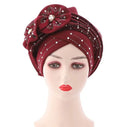 High Quality women head wrap African aso oke gele headtie latest wholesale African Turban Cap aso oke headtie for party S4325871 - Tuzzut.com Qatar Online Shopping