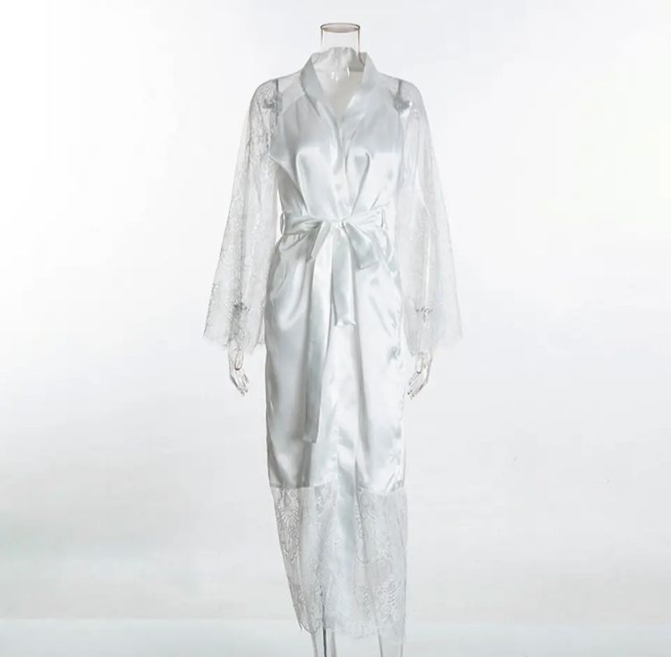 Ladies Bathrobe Pajamas Nightgown Ladies Pajamas Bridal Dress X4553231 - Tuzzut.com Qatar Online Shopping