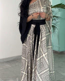 Vintage and white dress S4699664 - Tuzzut.com Qatar Online Shopping