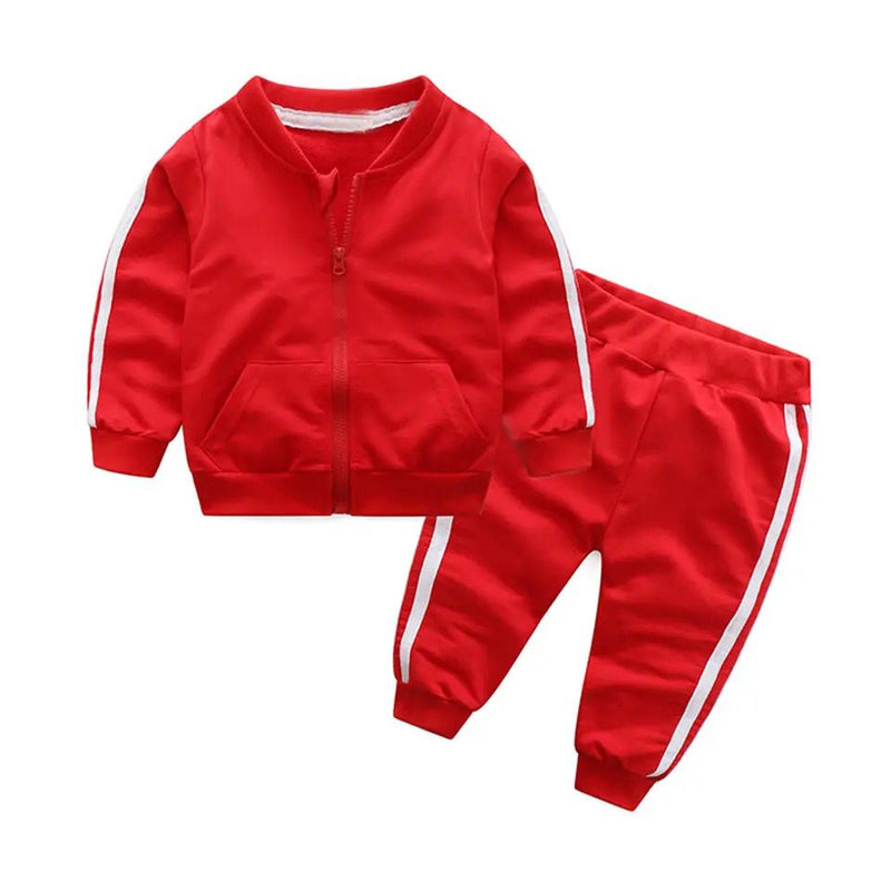 New Baby Boy Clothes Suits Spring Casual Baby Girl Clothing Sets Children Suit Sweatshirts Sports Pants Autumn Kids Set S3954082 - Tuzzut.com Qatar Online Shopping