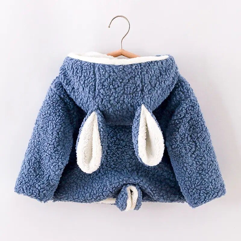 Baby Kids Coats Winter Thicken Wool Hooded Jacket For Infant Outerwear Toddler Boys Clothes Children Jacket Girl Coats X4215705 - Tuzzut.com Qatar Online Shopping