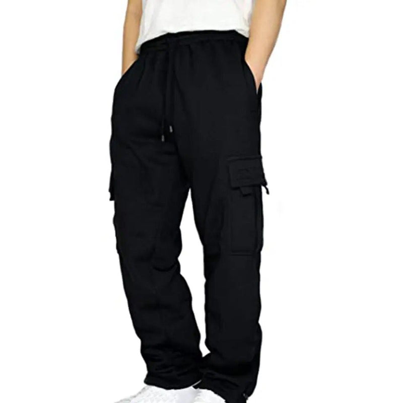 Men's Autumn Cargo Sweatpants With Pockets Casual Loose Trousers For Spring Summer Men's Long Pants For Man Track Pants New  S4817894 - Tuzzut.com Qatar Online Shopping