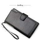 Baellerry Men PU Leather 3 Fold Long Wallet Money Purse Coin Pocket Clutch Hand Bag Card Holder - ZX-AS016-3 - Tuzzut.com Qatar Online Shopping