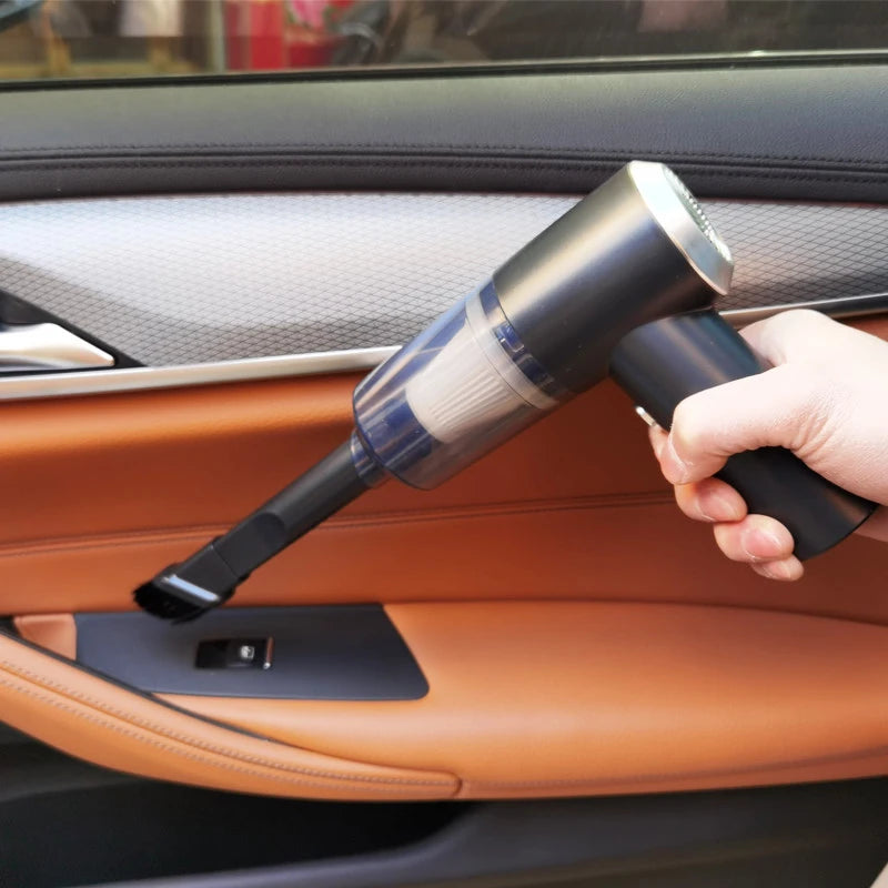 Wireless Car Vacuum Cleaner Rechargeable High Suction Mini Vacuum Cleaner S254254 - Tuzzut.com Qatar Online Shopping