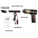 Wireless Car Vacuum Cleaner Rechargeable High Suction Mini Vacuum Cleaner S254254 - Tuzzut.com Qatar Online Shopping