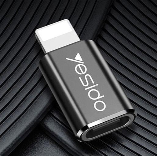 Yesido GS05 Micro To Lightning Connector Adapter - Tuzzut.com Qatar Online Shopping