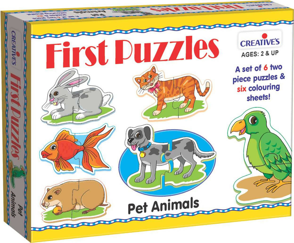First Puzzles- Pet Animals First Puzzles- Pet Animals