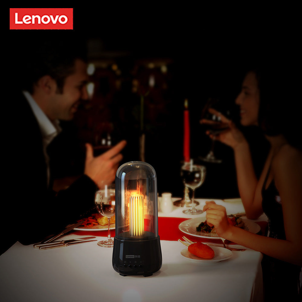 Lenovo L02 Portable Wireless Bluetooth Speaker with LED Light Night Lamp Lenovo L02 Portable Wireless Bluetooth Speaker with LED Light Night Lamp
