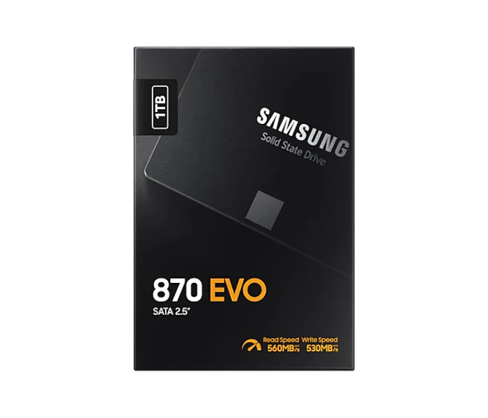 Samsung MZ-77E1T0BW Internal Solid State Drive SSD 870 EVO 1TB 2.5 inch SATA III - Tuzzut.com Qatar Online Shopping