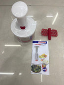 Twist Cut Manual Food Processor and Whip, White - Vegetable Cutter-Salad Cutter Machine - Tuzzut.com Qatar Online Shopping