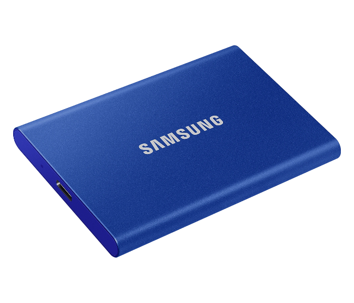 Samsung MU-PC500R/WW T7 Portable External Hard Drive SSD 500GB Flash Memory - Blue - Tuzzut.com Qatar Online Shopping