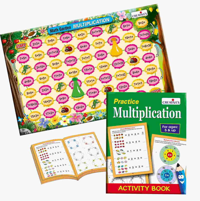 Practice Maths at Home-Multiplication - Tuzzut.com Qatar Online Shopping