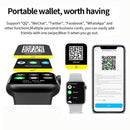 Wearfit HW18 Smart Watch 1.6" HD Full Screen Bluetooth Call Sport Fitness Smartwatch - Tuzzut.com Qatar Online Shopping