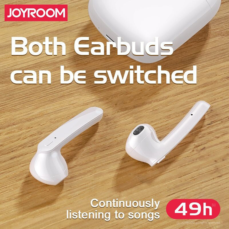 Joyroom JR-T04S TWS Bilateral Wireless Earbuds - Tuzzut.com Qatar Online Shopping