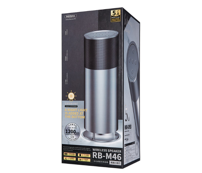 Remax RB-M46 Minsi Series 5W Wireless Desktop Speaker - Tuzzut.com Qatar Online Shopping