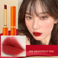 YOULIYOULA orange engraving Chinese style matte matte face does not fade non-stick cup lipstick white lipstick - Tuzzut.com Qatar Online Shopping