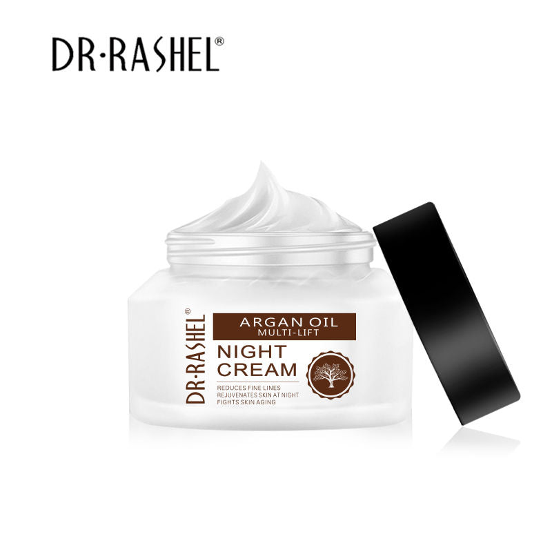DR-RASHEL ARGAN OIL MULTI-LIFT NIGHT CREAM  50ml DRL-1423 - TUZZUT Qatar Online Store