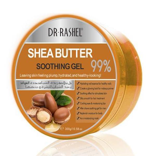 DR-RASHEL SHEA BUTTER SOOTHING GEL 99%  300g DRL-1522 - TUZZUT Qatar Online Store