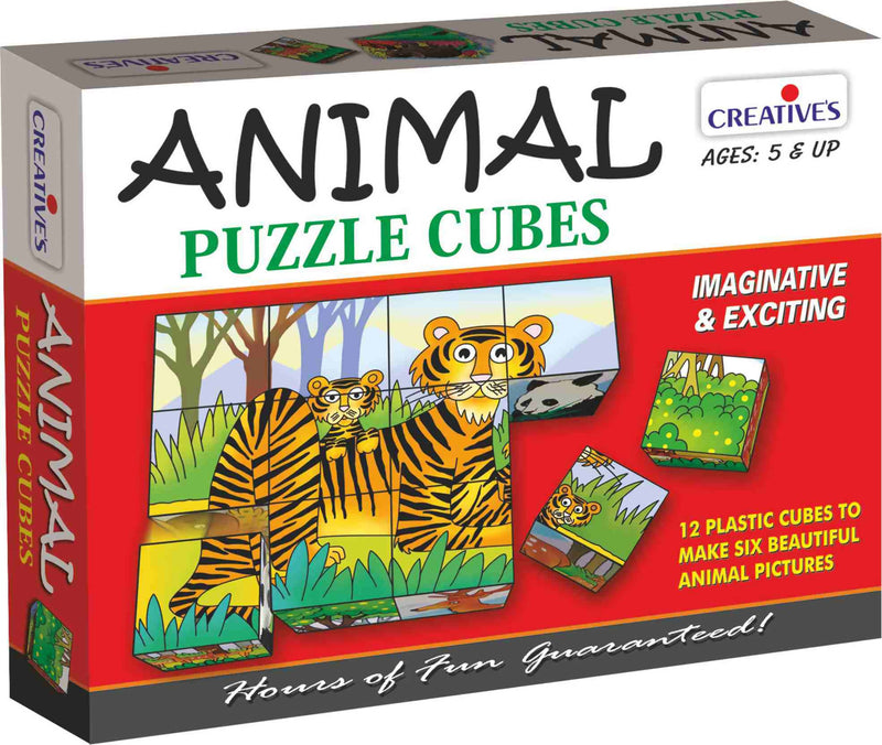 Animal Puzzle Cubes - TUZZUT Qatar Online Store