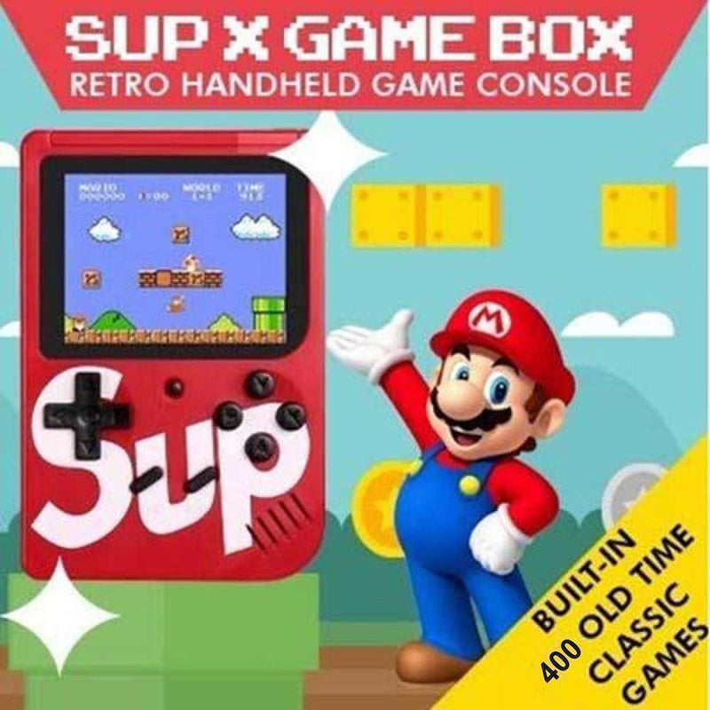 SUP Game Box - 400 Retro Games in 1 Mini Game Console - Tuzzut.com Qatar Online Shopping