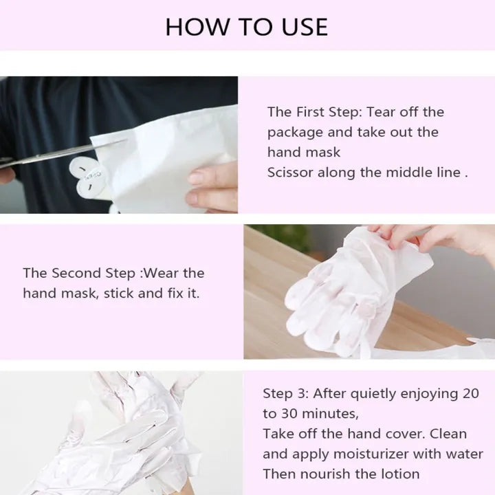 EFERO Exfoliating Lavender Hand Hyaluronic Acid Moisturizing Skin Whitening Anti-Wrinkle Hand Treatment