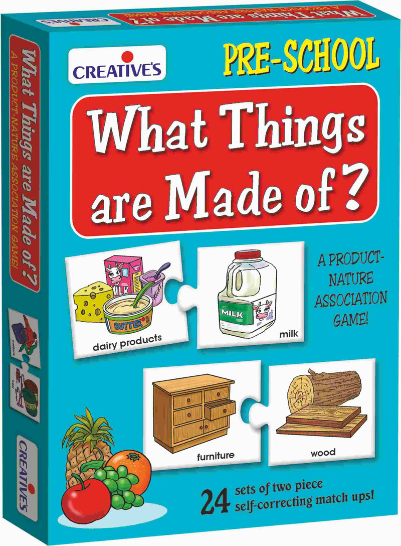 What Things are Made of - Tuzzut.com Qatar Online Shopping