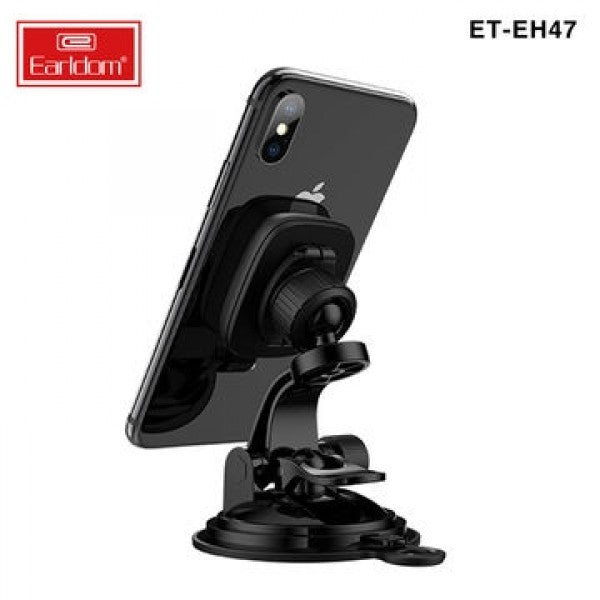 Earldom Universal Suction cup Powerful Magnetic holder with 360 degree rotation - EH47 - Tuzzut.com Qatar Online Shopping