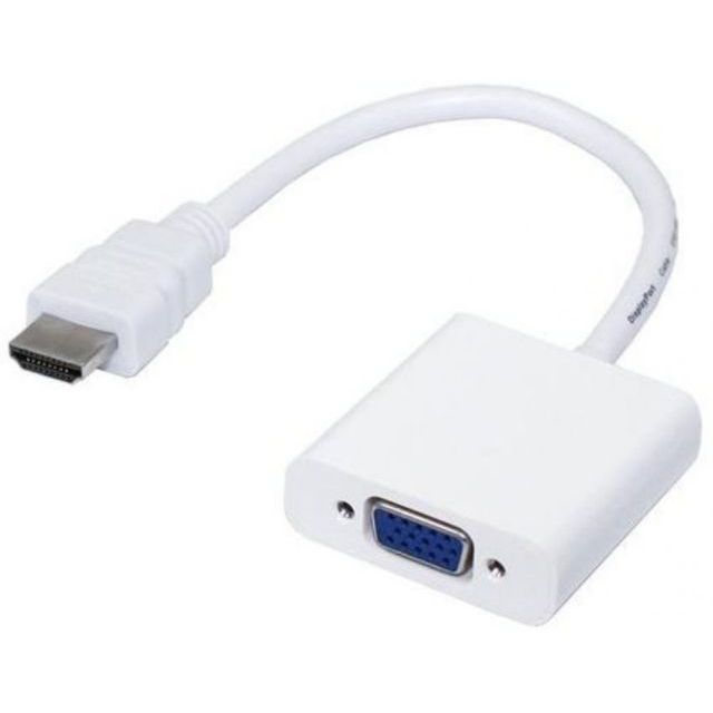HDMI To VGA Adaptor Cable - Tuzzut.com Qatar Online Shopping